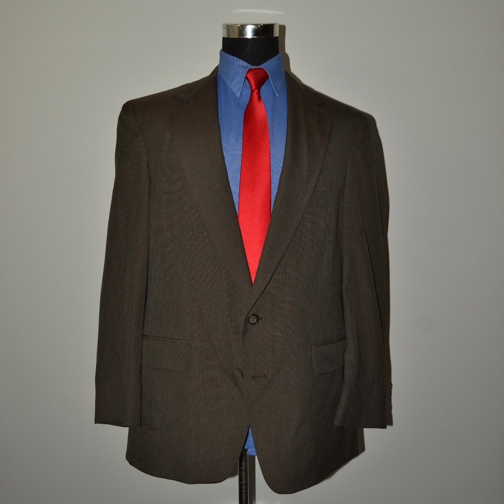 Christian Brooks 44R Sport Coat Blazer Suit Jacket